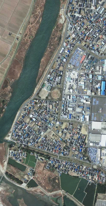Satellite Photos of Japan, Before and After the Quake and Tsunami