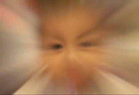 Quando estou cantando uma música muito empolgado: