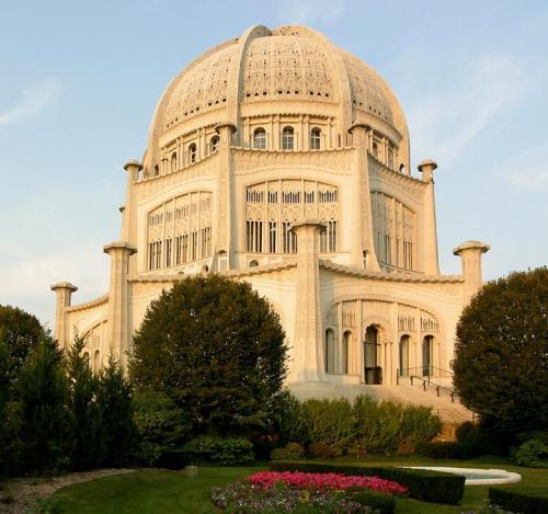 fuckyeahthemidwest: Baha’i Temple in Wilmette, Illinois near Chicago