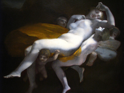 Pierre-Paul Prud'hon Psyche Carried by Zephyrus to the Cupid&rsquo;s Domain, 1808. Oil on canvas 195