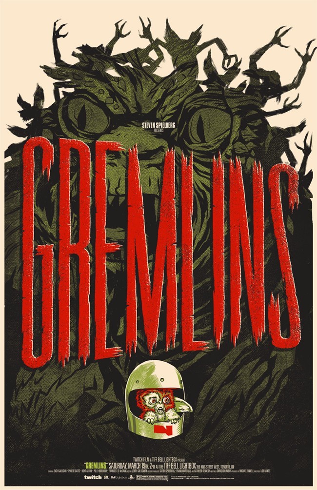 hello-zombie:
“ new Gremlins poster by Justin Erickson for Phantom City Creative
”