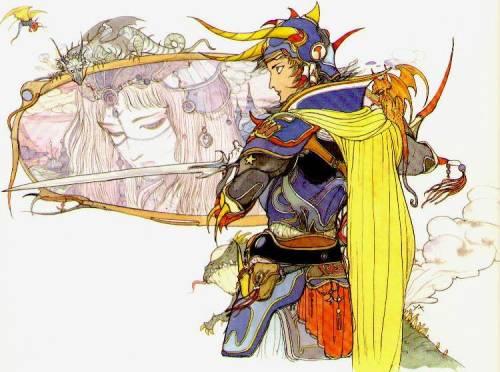 fuckyeahwarrioroflight: The original concept art drawn by Amano.