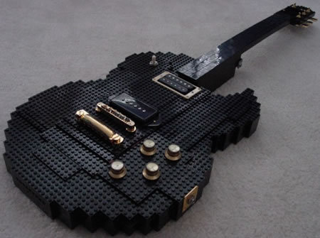 This is fricken awesome. I wonder if it’s strong enough to be strung and actually played?
