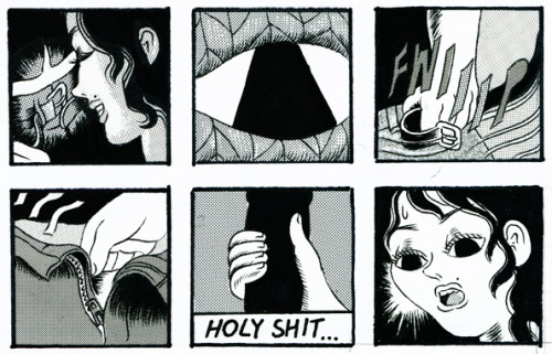 samehat:1st preview from THICKNESS #1, the upcoming erotic comics zine series co-edited by me and Mi