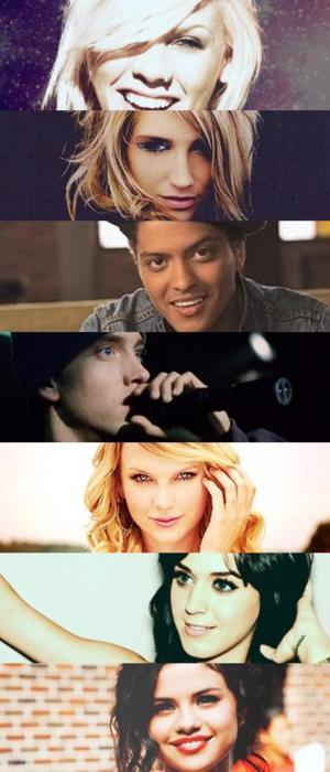    P!nk me ensinou que tudo bem ser diferente. Ke$ha me ensinou a ser eu mesmo