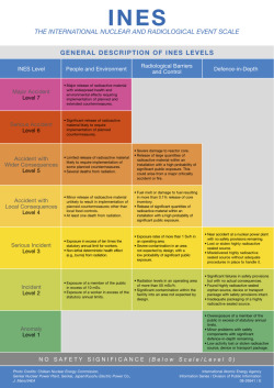 Scipsy:  The International Nuclear And Radiological Event Scale 