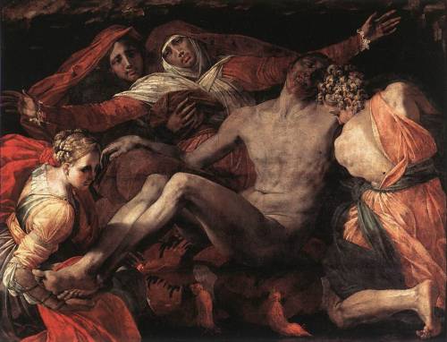 thosewedontspeakof:  Rosso Fiorentino, Pieta (c. 1530 - 1535) 