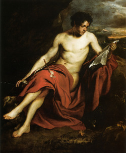 jaded-mandarin:  Antony van Dyck :: Saint John the Baptist in the Wilderness 