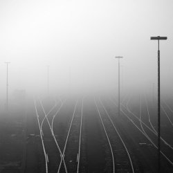 black-and-white:  fog | by laemmen 