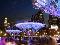 Cool Concept: CO2 to O2 Converting &lsquo;Treepods&rsquo;  When tasked with creating a synthetic urban tree for the City of Boston (or any city) that could provide all the benefits of a real tree (de-carbonization and protection) without requiring soil