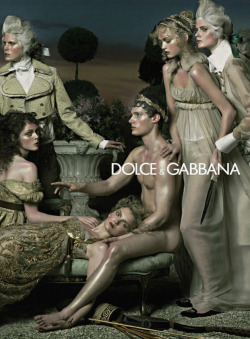 Coco Rocha, Iselin Steiro, Lily Donaldson And Gemma Ward For Dolce And Gabbana Fall