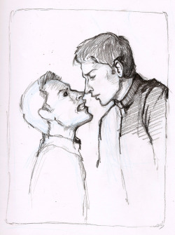 more Priest!Cas and Possessed!Dean from the