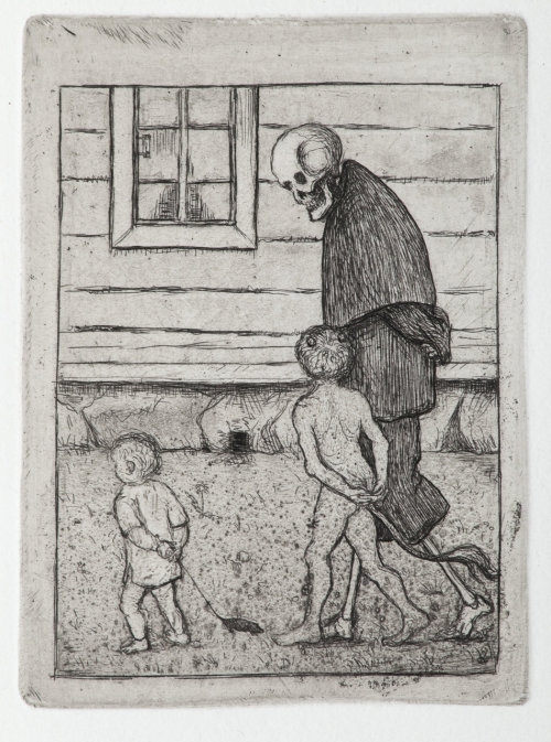 frozenwarnings: Hugo Simberg (1873-1917): Playmates.