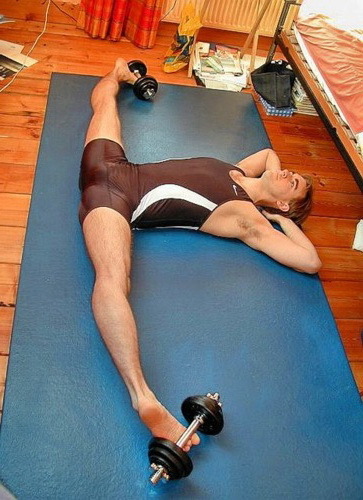 Flexibility training is so important. Really stretch those legs out and open the