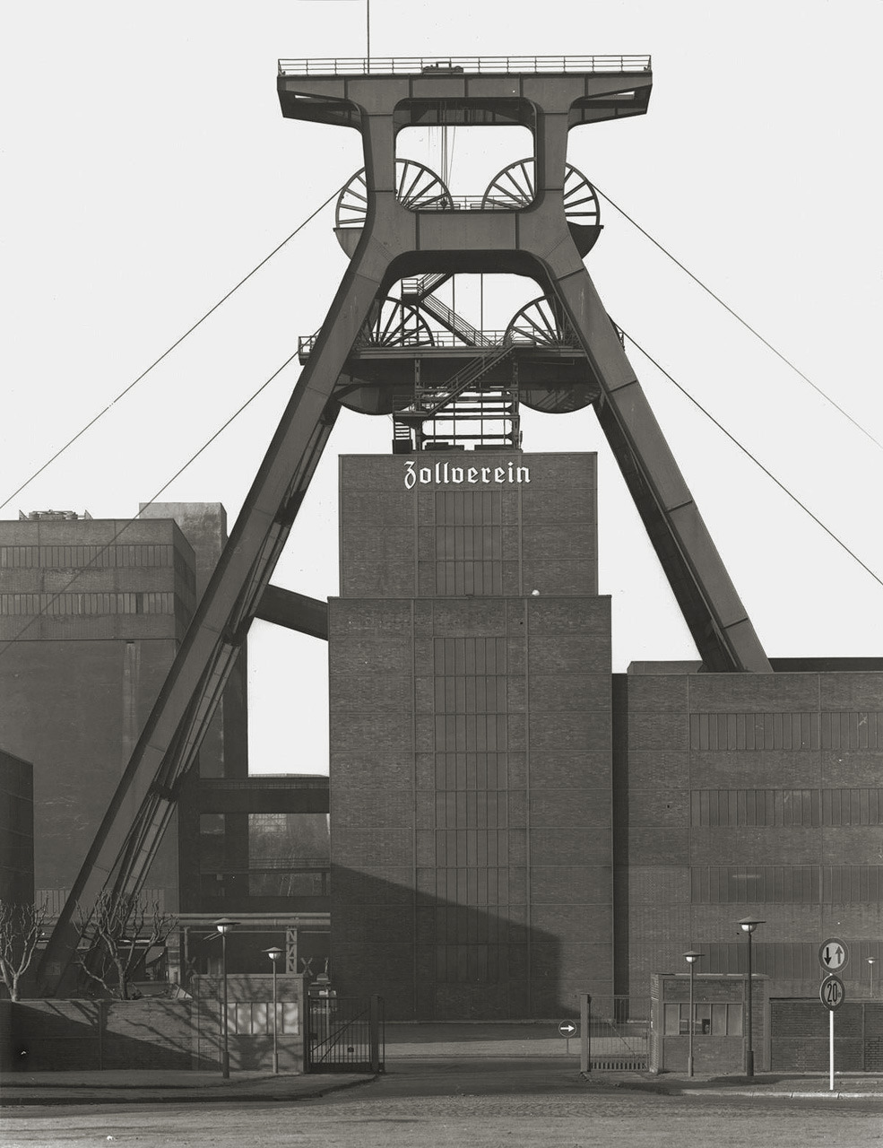Zeche Zollverein, Essen photo by Bernd &amp; Hilla Becher, 1973