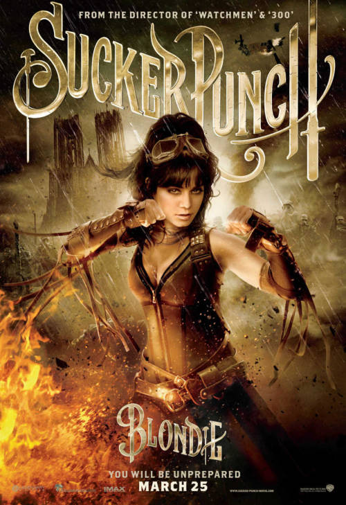 suicideblonde:  Sucker Punch - Vanessa Hudgens as Blondie 