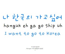 lolbrendahhh:  “I want to go to KOREA “ 