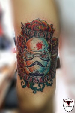 fuckyeahtattoos:  its my first tattoo. its on behind my back upper arm. love.star wars
