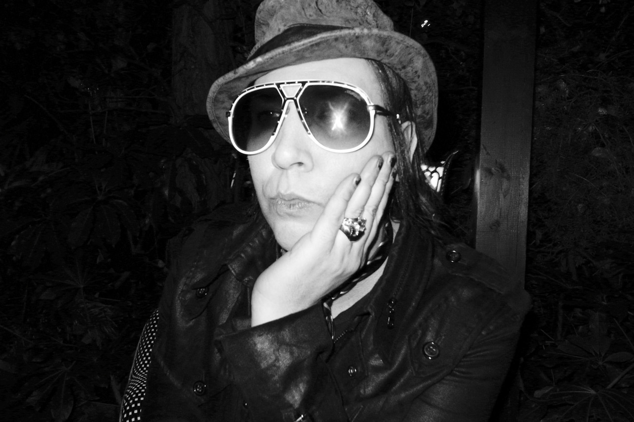terrysdiary:  Marilyn Manson at The Chateau Marmont 