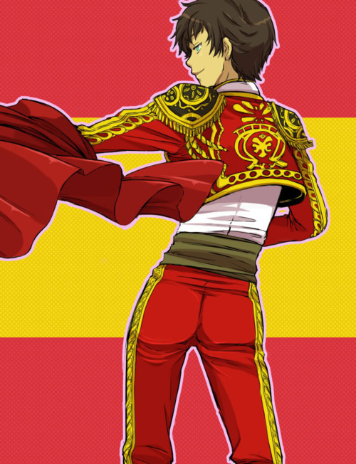 Have you guys ever noticed that whenever you see a picture of Spain your eyes are