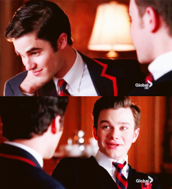 kurtelizabethhummel-:  Again, I cannot stress enough the amazing acting of both Chris and Darren here. They did a great job. Their after-kiss reactions are the most precious expressions. They’re both so flustered, but so happy. They don’t regret the