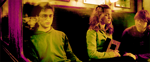 ruperts:  #RON LOOKING LOVINGLY AT HERMIONE #HER NOTICING#HARRY NOT COCKBLOCKING #GOOD JOB HARRY 