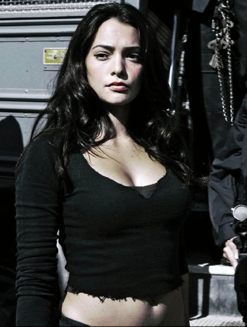 Actress Natalie Martinez as Case in Death Race (2008). This was on TV earlier. Entertaining stuff! ;) Curiously, Roger Corman was one of the executive producers of this film. (Click image for source before modification).