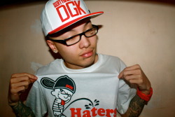 tedeezy:  I keep my haters wet.  i find him cute. hahahah :D