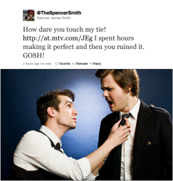 thpenther:  ohspencersmiles:  killt0night:  teenage-assassin:  Spencer Smith, you are quality.  #FLAWLESS BITCH  SASS QUEEN  Thpenther. 