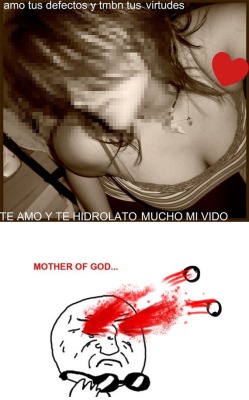 Te Hidrolato? . Por dios que hemos hecho para merecer esto D= releasethekrakken:  gabors:  nosomosperfectos:  Te Hidrolato  Mother of god ಠ_ಠ  ¿ Qué hemos hecho?, ¿qué hemos hecho? D: 