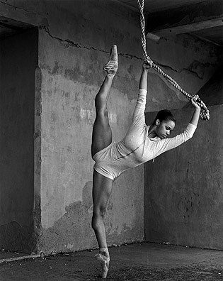 Inspiration! I never see black ballerinas...now I am more determined than ever. I know it can be done.