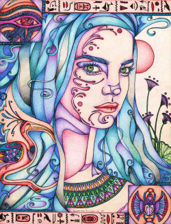 peyote-princess:  Inner Isis by lauraborealisis