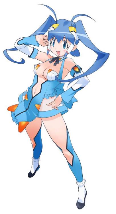 VGB - Aoba Anoa : Vic Viper pilot - Otomedius Excellent - Artwork de Mine Yoshizaki