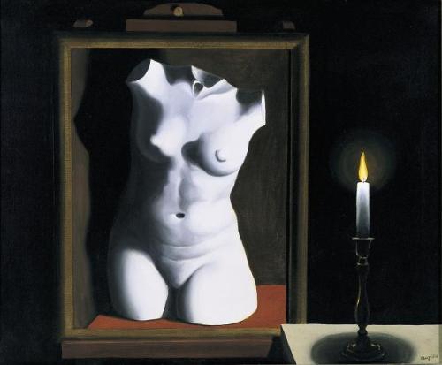 soulhospital: The Light of Coincidences - René Magritte, 1933. Surrealism - Oil on canvas, 74.93 x 8