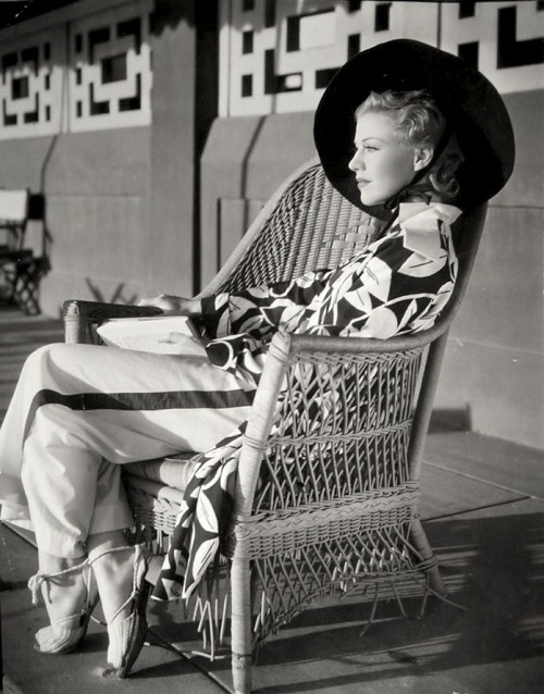 historiful - Actress Ginger Rogers (1911-1995), date unknown.