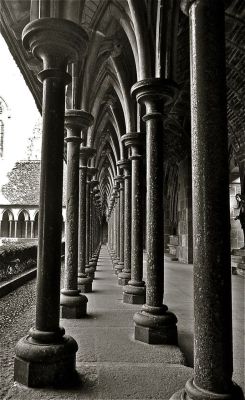 photosonnette:  Mont saint Michel, le jardin