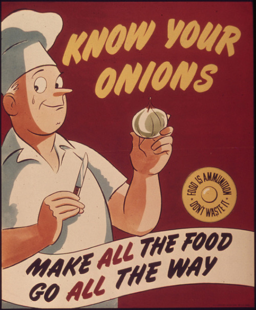 ganbattemotherfucker-deactivate:  KNOW YOUR ONIONS FOOD IS AMMUNITION, DON’T WASTE IT MAKE ALL