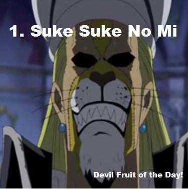 P - Anime - Absalom Devil Fruit: Suke suke no Mi (Ability to turn himself  and other things invisible) Type: Paramecia