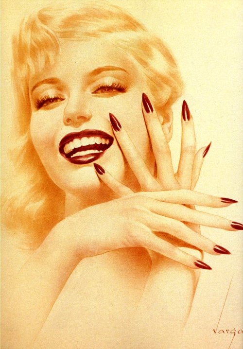cupcakekatieb-eyecandy:  Alberto Vargas (source)