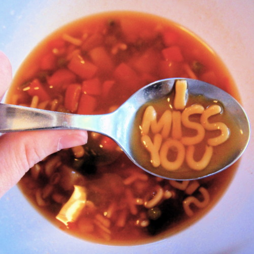 pigtailsandritalin:   I opened up a can of whoopass alphabet soup and took this photo years ago.   It still applies.   