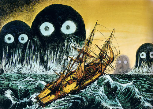 astromonster: Mizuki Shigeru, illustration Umibōzu (海坊主)