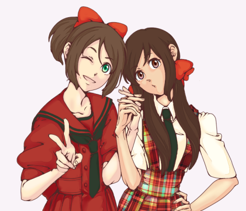 Seychelles and Noto-sama <333