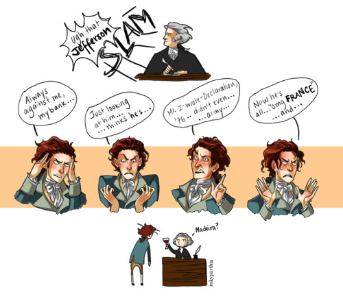 inkyparthia: I like to think Hamilton lost his cool every now and then in front of other people (or 