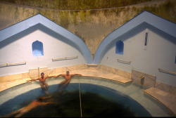 soakingspirit:   MKGR_SP_095462_02 Greek Spas Thessaloniki, Langadas, men in pool © Maro Kouri  Langadas, Greece. By Maro Kauri 