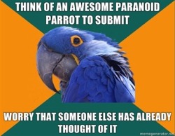 paranoid parrot.