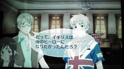 I love how this is supposed to be a dating game for Seychelles but it  looks like she&rsquo;s getting in between lover&rsquo;s spats. Since apparently  America and England are going on about something in their past.