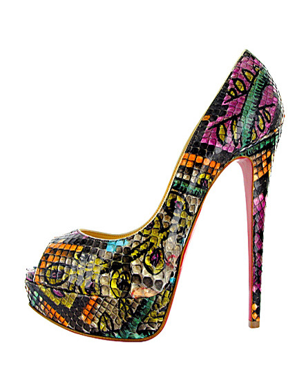 The most wearable form of artcherriemyheart:Christian Louboutin.