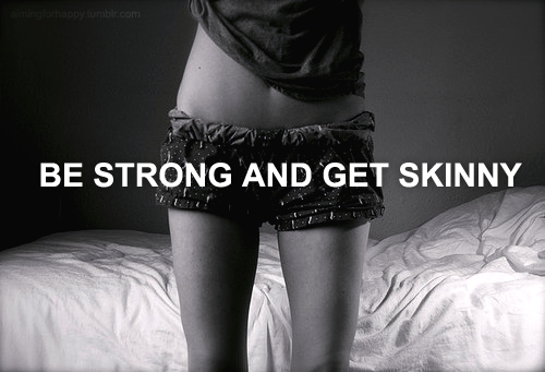 all I loved, I loved alone — How to become anorexic?