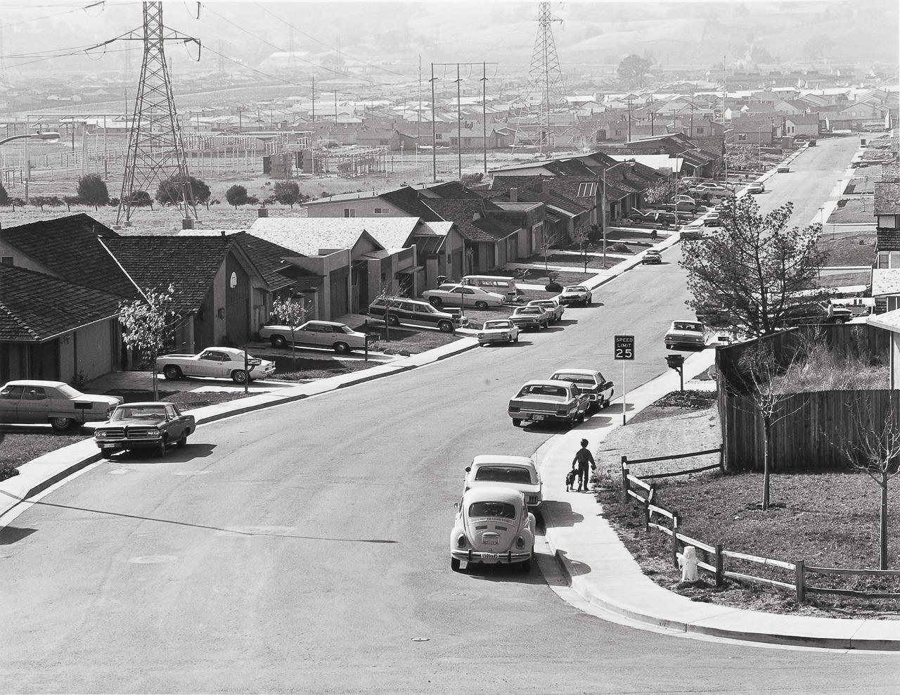 Bill Owens
Street with Boy and Dog, 1972
Thanks to melisaki