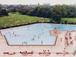 Swimming Pool, Ratingen Photo By Andreas Gursky, 1987